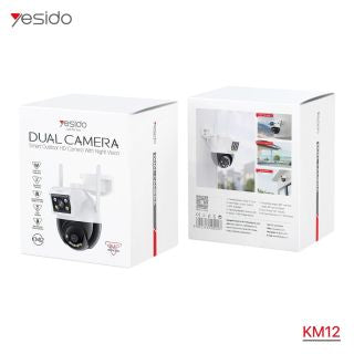 Yesido KM12 Dual Camera Smart Outdoor HD Camera with Night Vision.