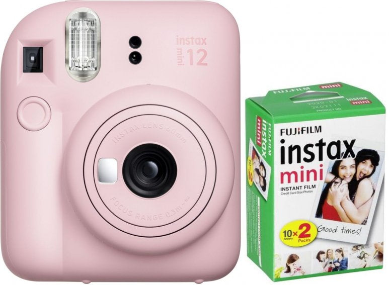 Fujifilm Instax Mini 12 Blossom Pink + 20 Photos