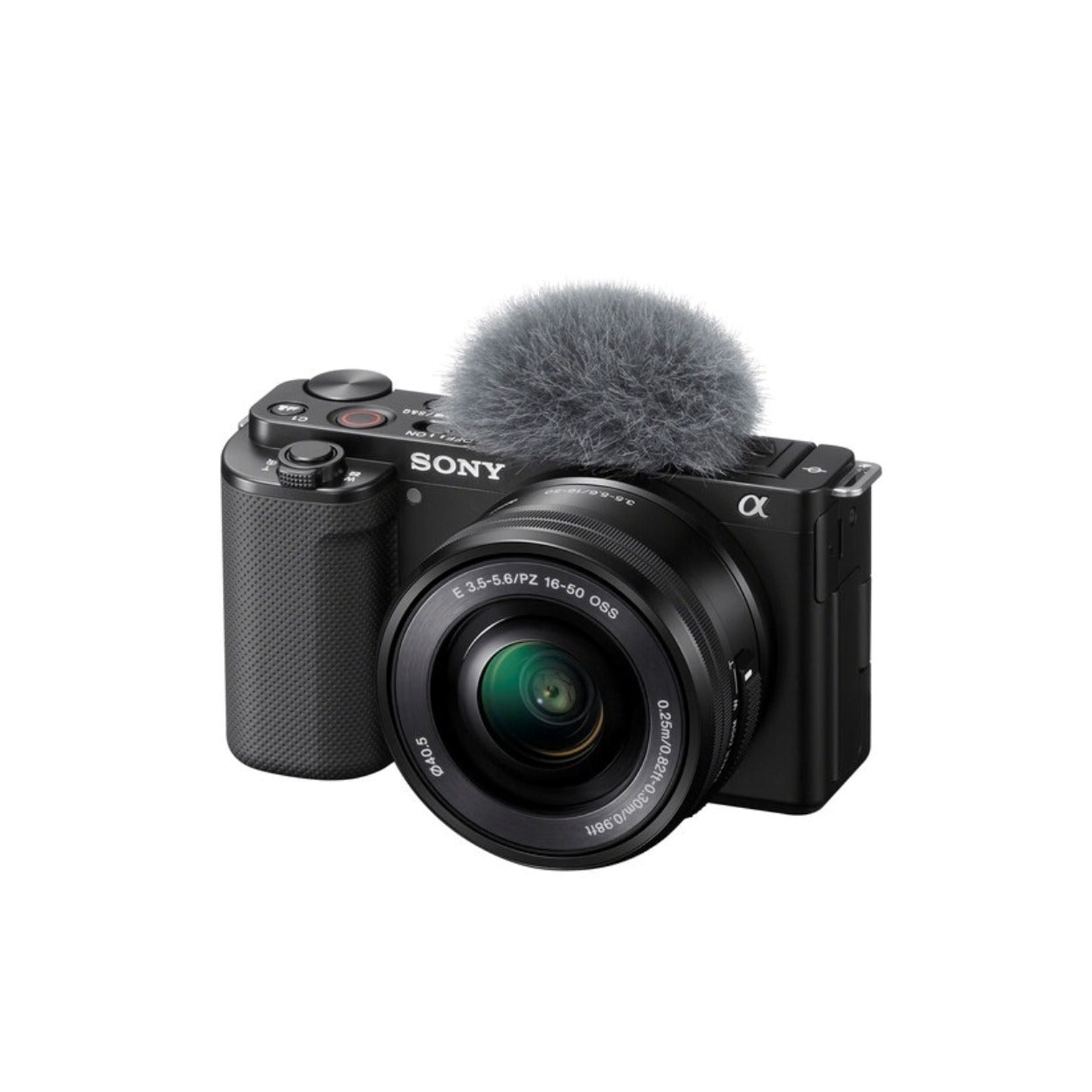 Sony ZV-E10 Mirrorless Camera with a 16-50mm Lens (Black)
