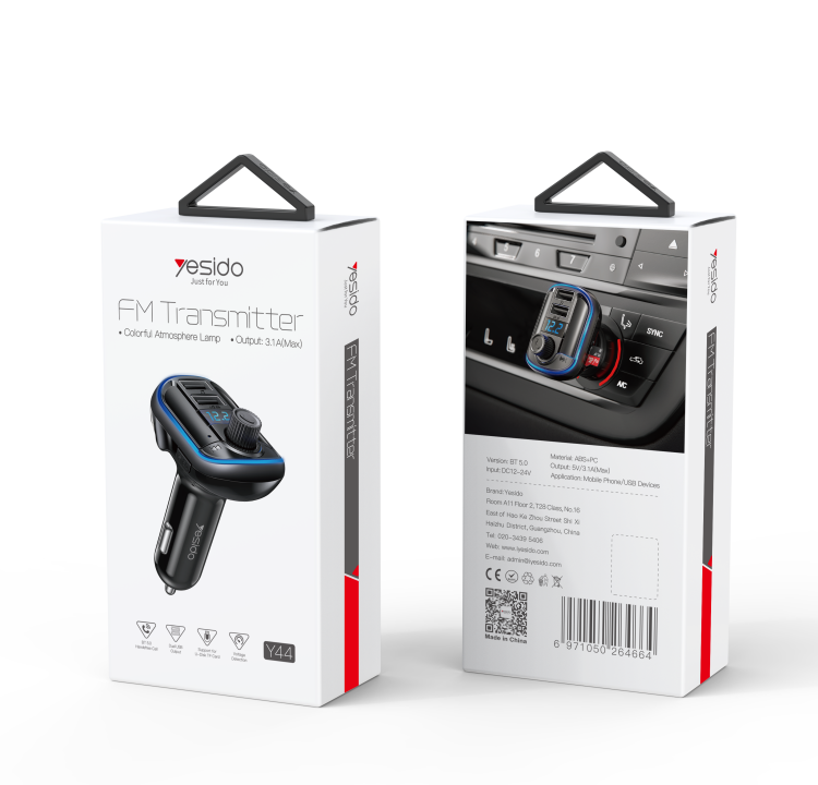 Yesido Y44 Bluetooth FM Transmitter