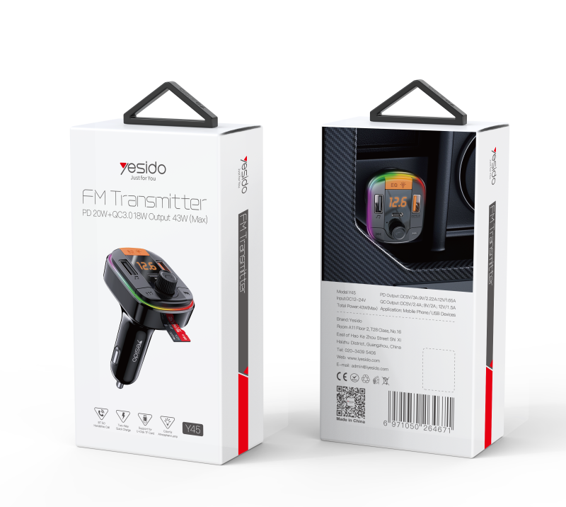 Yesido Y45 FM Transmitter