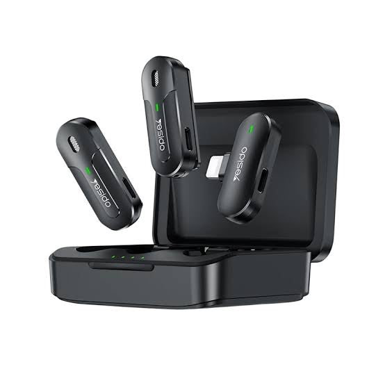 Yesido KR16 2-in-1 Wireless Lavalier Microphone system