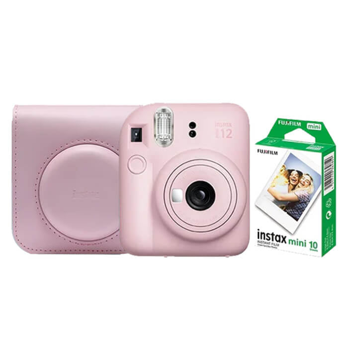 Fujifilm Instax Mini 12 Blossom Pink instant camera