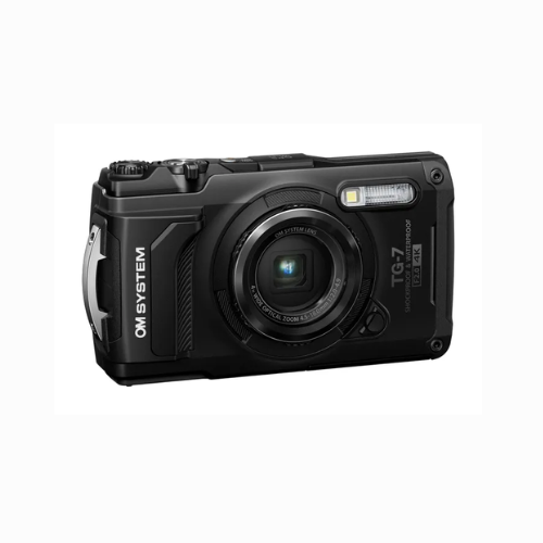OM System Tough TG-7 Digital Camera (Black)