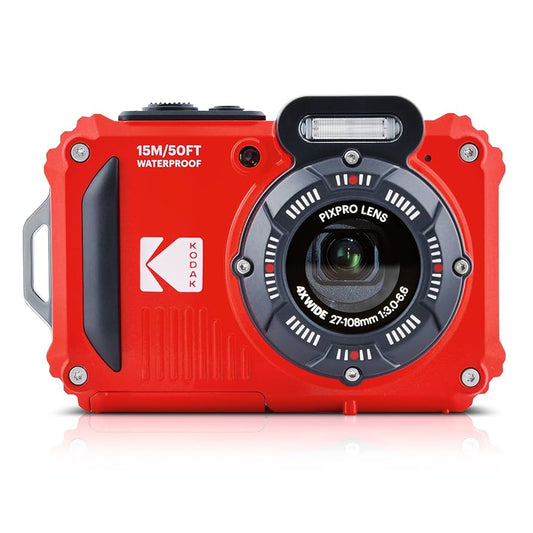 Kodak PIXPRO WPZ2 Waterproof Digital Camera (Red).