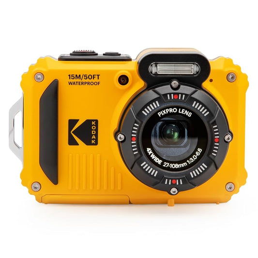 Kodak PIXPRO WPZ2 Digital Camera (Yellow)